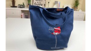 Geschenkbeutel mit Boden nähen