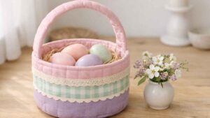 Osterkörbchen selber nähen