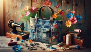 Tasche aus Jeans nähen