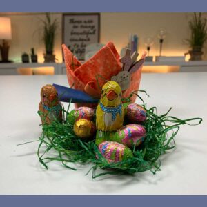 Osterkoerbchen naehen