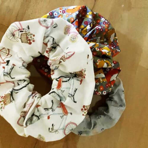 Scrunchie/Haarband/Haargummi naehen