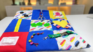 Nesteldecke/Fühldecke