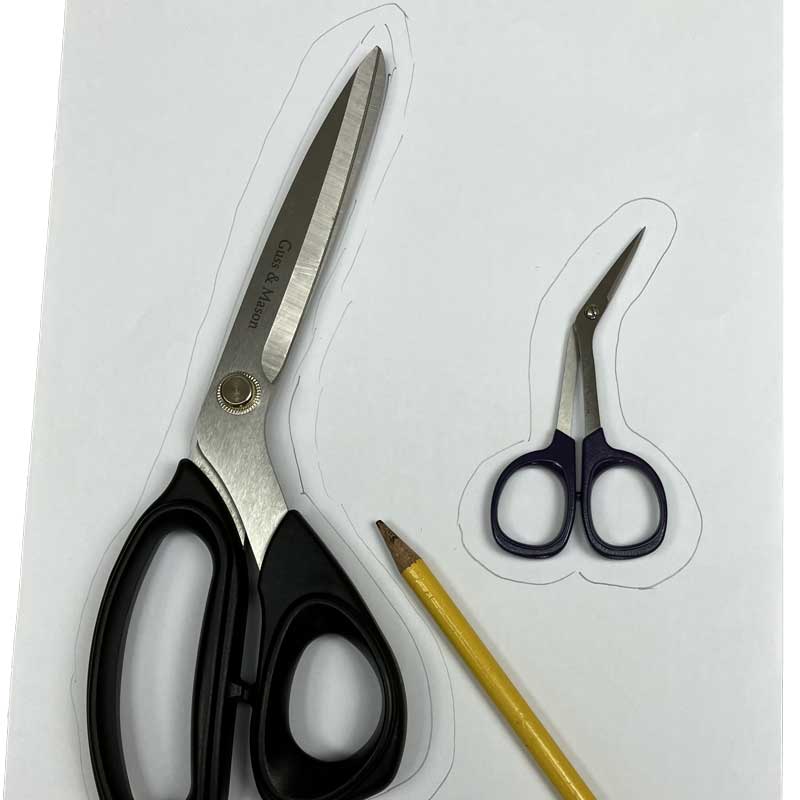 SchSchnittmuster Scherentasche Schnittmuster Scherentasche