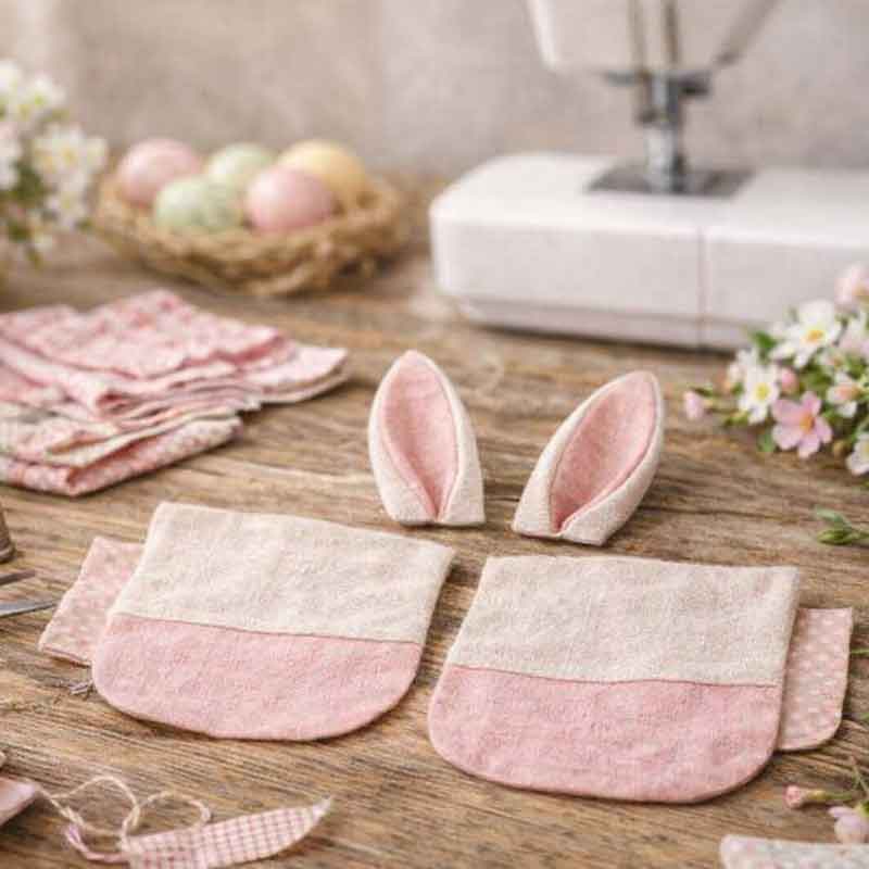 Hasenbeutel_Materialien Hasenbeutel