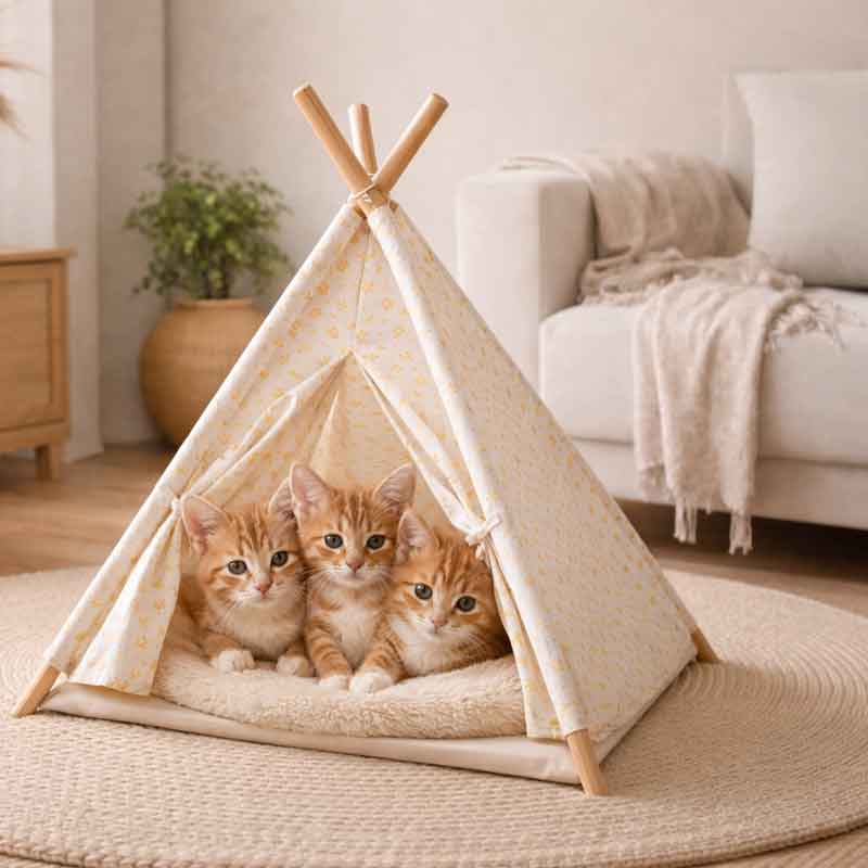 Katzenzelt Katzenzelt nähen