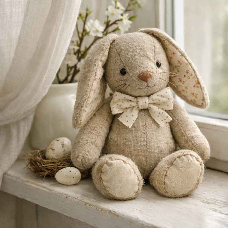 Upcycling Osterhase Upcycling Osterhase