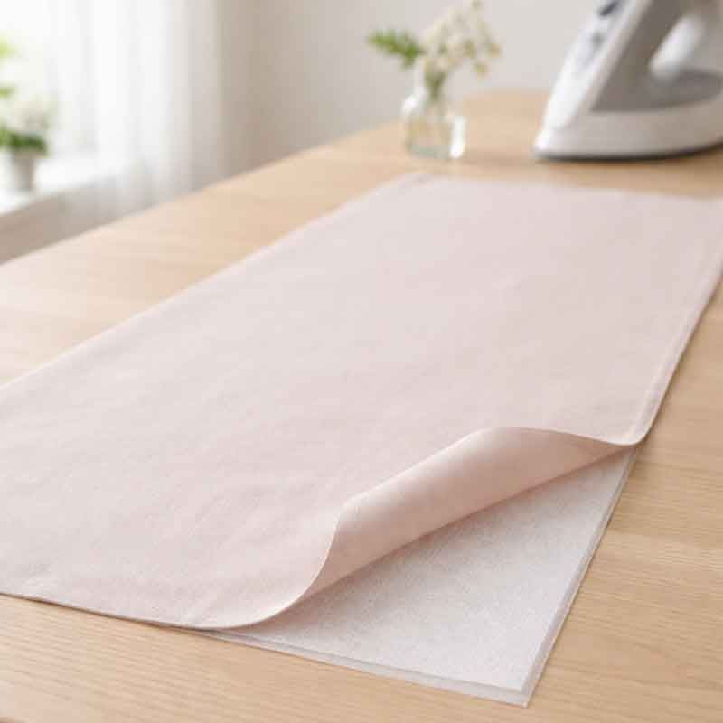 Tischläufer_nähen vlieseline aufbügenln