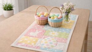 Tischläufer Ostern nähen